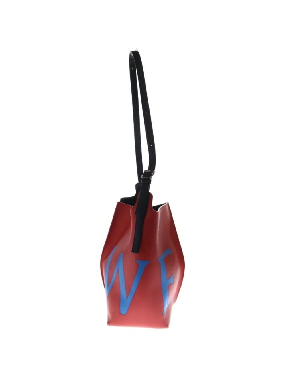 Loewe Bilbao Bucket Bag Red Blue Leather